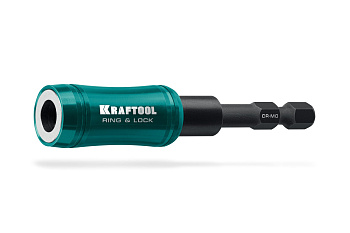 KRAFTOOL RING & LOCK, 75 мм, адаптер с автоматическим кольцевым магнитным захватом для крепежа (2678