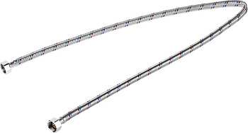 STAYER 1/2″, 1 м, гайка-гайка, гибкая подводка для воды, Professional (51015-G/G-100)