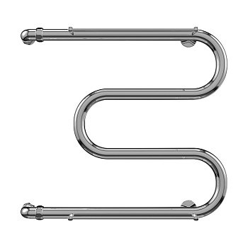 Водяной полотенцесушитель Terminus М-образный с полкой 500*600