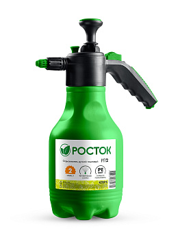 РОСТОК РП-2, 2 л, ручной, колба из полиэтилена, помповый опрыскиватель (425075)