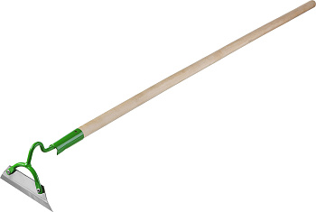 РОСТОК 150 х 50 х 1290 мм, трапециевидный профиль, нержавеющая сталь, деревянный черенок высш. сорт,