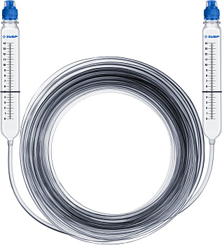 Строительный гидроуровень ЗУБР Профессионал 25 м 3482-08-25