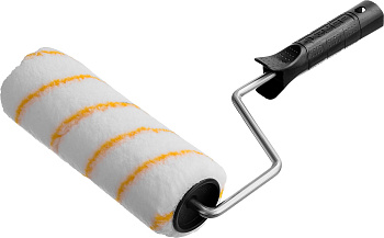 ЗУБР ГИРПАИНТ, 48 х 180 мм, бюгель 8 мм, ворс 12 мм, полиакрил, все виды ЛКМ, малярный валик, Профес