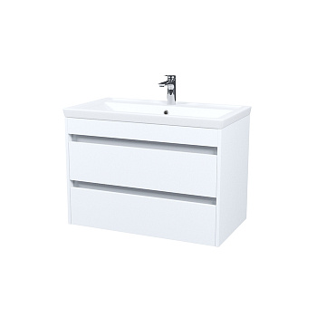 Тумба с умывальником, подвесная, 80 см, белый, Zodiac X, IDDIS, ZDX80W0i95K подходит умыв. 4078000i2