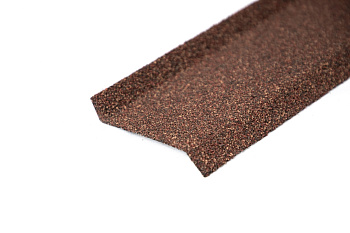 Планка цокольная Grand Line гранулят 20х85х1250 терракотовый