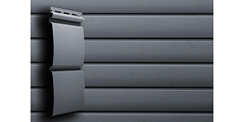 Сайдинг Блок-хаус Grand Line Acryl графит (3,0м)