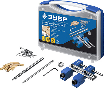 Кондуктор регулируемый для глухих отверстий ЗУБР 30081