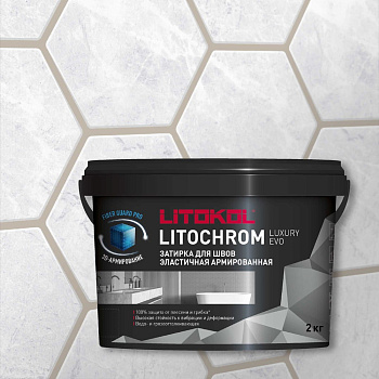 Затирочная смесь LITOKOL LITOCHROM LUXURY EVO LLE 230 багамы 2 кг 500440002
