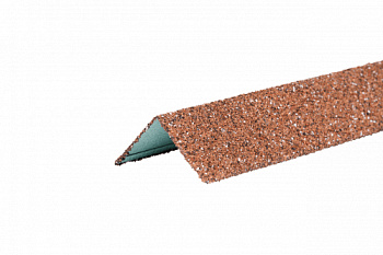 Уголок внешний металлический ТЕХНОНИКОЛЬ Hauberk красный