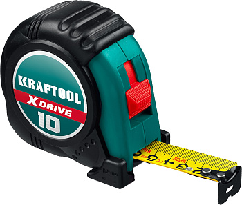 Рулетка KRAFTOOL X-Drive 10м х 25мм 34122-10