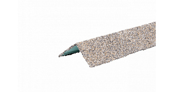 Уголок внешний металлический ТЕХНОНИКОЛЬ Hauberk серо-бежевый