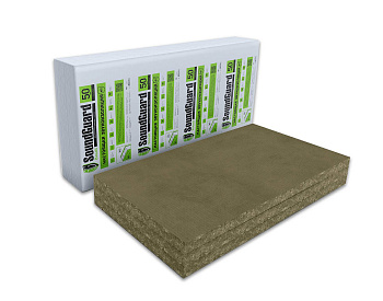 Звукопоглощающая плита SoundGuard Basalt 50 (4 шт, 1200х600х50 мм, 2,88 кв.м) 201053