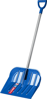 ЗУБР АНГАРА, ковш 46 см, морозостойкий поликарбонат, ударопрочная, легкий черенок из алюминия, V-руч