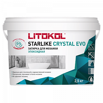 Эпоксидный состав для укладки и затирки мозаики LITOKOL STARLIKE EVO S.825 BEIGE HAVANA 485500002