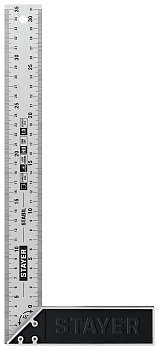 Столярный угольник STAYER Stabil 350 мм с нержавеющим полотном 3431-35_z02