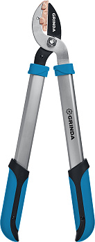 GRINDA PL-460A, длина 460 мм, лезвия из высокоуглеродистой закаленной стали, алюминиевые рукоятки, м