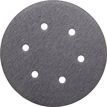 Круг шлифовальный URAGAN ″Универсальный водостойкий с покрытием стеарата цинка″ на липучке, 6 отв.,