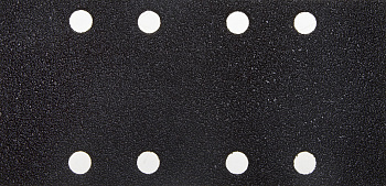 Лист шлиф. универсал. URAGAN ″Оптимален для твердых пород дерева″ 8 отверстий по линии, для ПШМ, P80