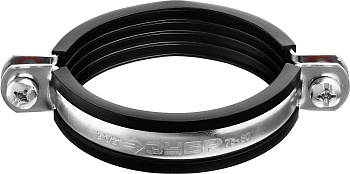 ЗУБР 2 1/2″, цинк, 6 шт, трубный хомут с гайкой (37850-75-80)