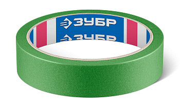 ЗУБР №300 24 мм х 25 м, для грубых и шероховатых поверхностей, малярная лента, Профессионал (12143-2