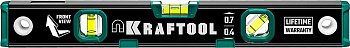 Магнитный уровень KRAFTOOL с зеркальным глазком, 400 мм 34785-40
