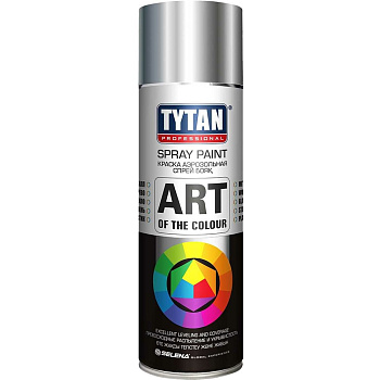 Аэрозольная краска TYTAN PROFESSIONAL ART OF THE COLOUR RAL9006, металлик 400мл 93762