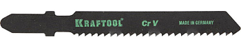 KRAFTOOL T119B, EU-хвост., по дереву, чистый рез, шаг 2 мм, 55 мм, 2 шт, полотна для лобзика (159535
