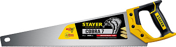 STAYER Cobra 7, 450 мм, универсальная ножовка, Professional (1510-45)