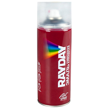 Алкидная аэрозольная краска RAYDAY Ral 3011 вишневая, 520 мл Rd-035 223182