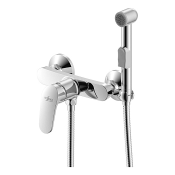 Смеситель с гигиеническим душем Rossinka RS45-52