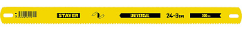 STAYER Universal, 8 + 24 TPI, 25 х 300 мм, 1 шт, коробка 50 шт, универсальное двустороннее широкое п
