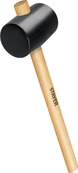 Чёрная резиновая киянка STAYER  450 г