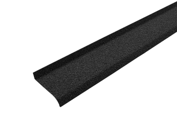 Планка цокольная ТЕХНОНИКОЛЬ Hauberk черный (шт)