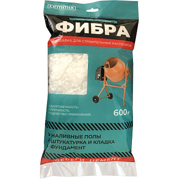 Полипропиленовая фибра CEMMIX Fibra, 600 г 560737