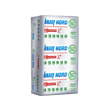 Утеплитель Knauf Nord 50х600х1250 мм 9 кв.м