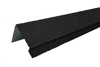 Наличник оконный металлический ТЕХНОНИКОЛЬ Hauberk Lux черный