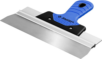 Шпатель ЗУБР "Профессионал" ФАСАДНЫЙ нержавеющий, 2к ручка. 250мм