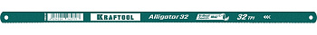 KRAFTOOL Alligator-32, 32 TPI, 300 мм, биметаллическое гибкое полотно по металлу (15942-32)