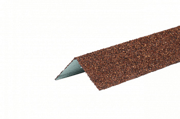 Уголок внешний металлический ТЕХНОНИКОЛЬ Hauberk 50х50х1250 терракотовый