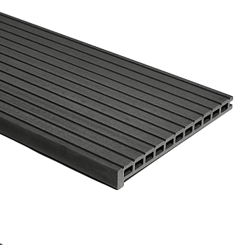 Ступень CM STAIR 3000х305х25мм black wood (черное дерево)