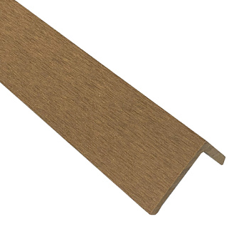 Профиль угловой CM Cladding 2000х70х70х8 мм teak (тик)