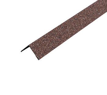 Уголок внешний Grand Line гранулят 50х50х1250 красный