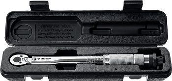 Динамометрический ключ Зубр 1/4", 2 - 24 Нм, Профессионал 64091-025_z01