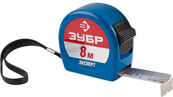 Рулетка ЭКСПЕРТ 8м/25мм Зубр 34058-08-25