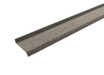 Планка цокольная ТЕХНОНИКОЛЬ Hauberk серо-бежевый