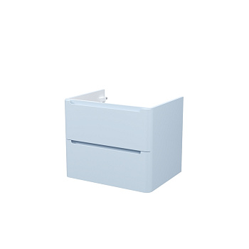Тумба подвесная, 60 см, голубой, Edifice, IDDIS, EDI60B0i95 подходит умыв. 0106000i28