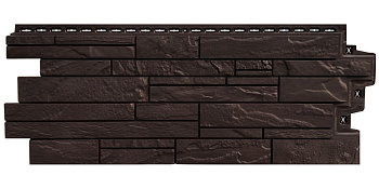 Фасадная панель Grand Line Скала Classic шоколадный