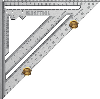 KRAFTOOL 250 мм, 5-в-1, Высокоточный кровельный угольник (3441-25)