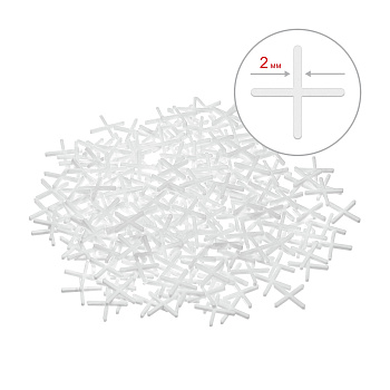 STAYER 2 мм, 200 шт, крестики для плитки (3380-2)