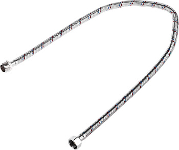STAYER 1/2″, 0.8 м, гайка-штуцер, гибкая подводка для воды, Professional (51015-G/S-080)